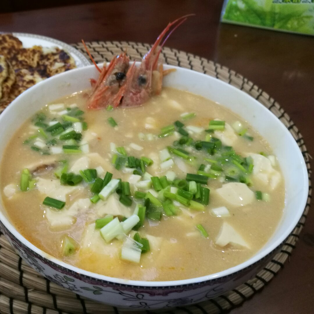 虾头豆腐煲