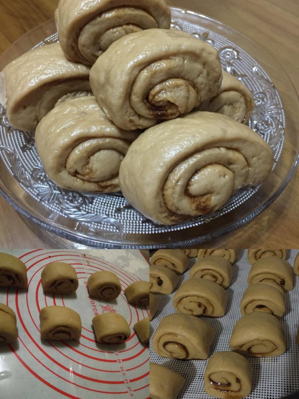 奶香红糖馒头