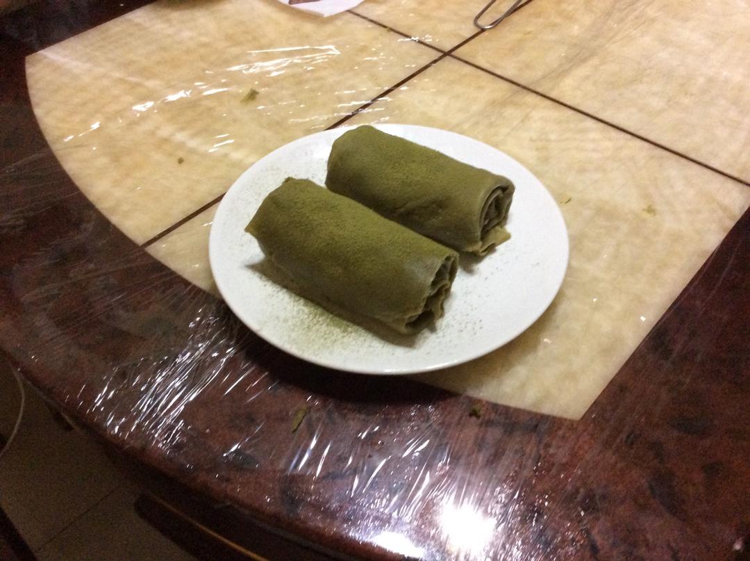 【抹茶毛巾卷】