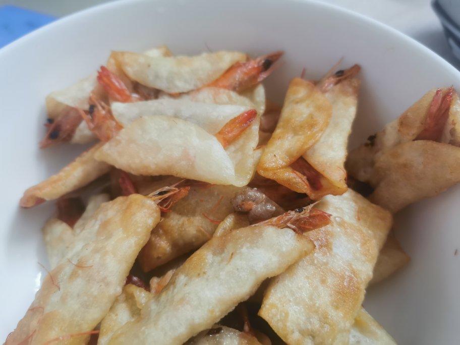 牛肉鲜虾饺子皮锅贴