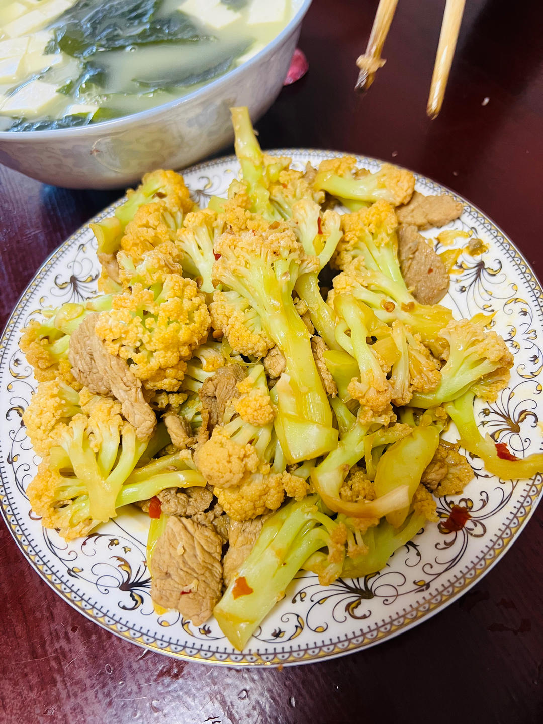 干锅菜花
