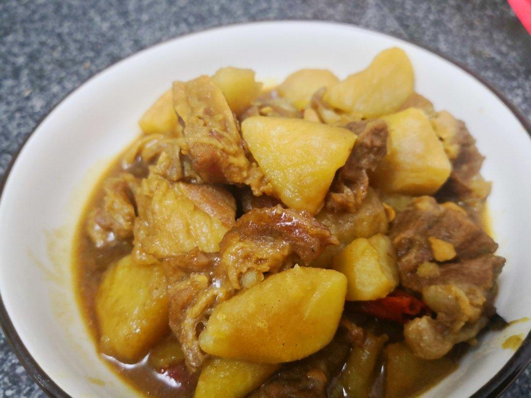 土豆烧牛肉