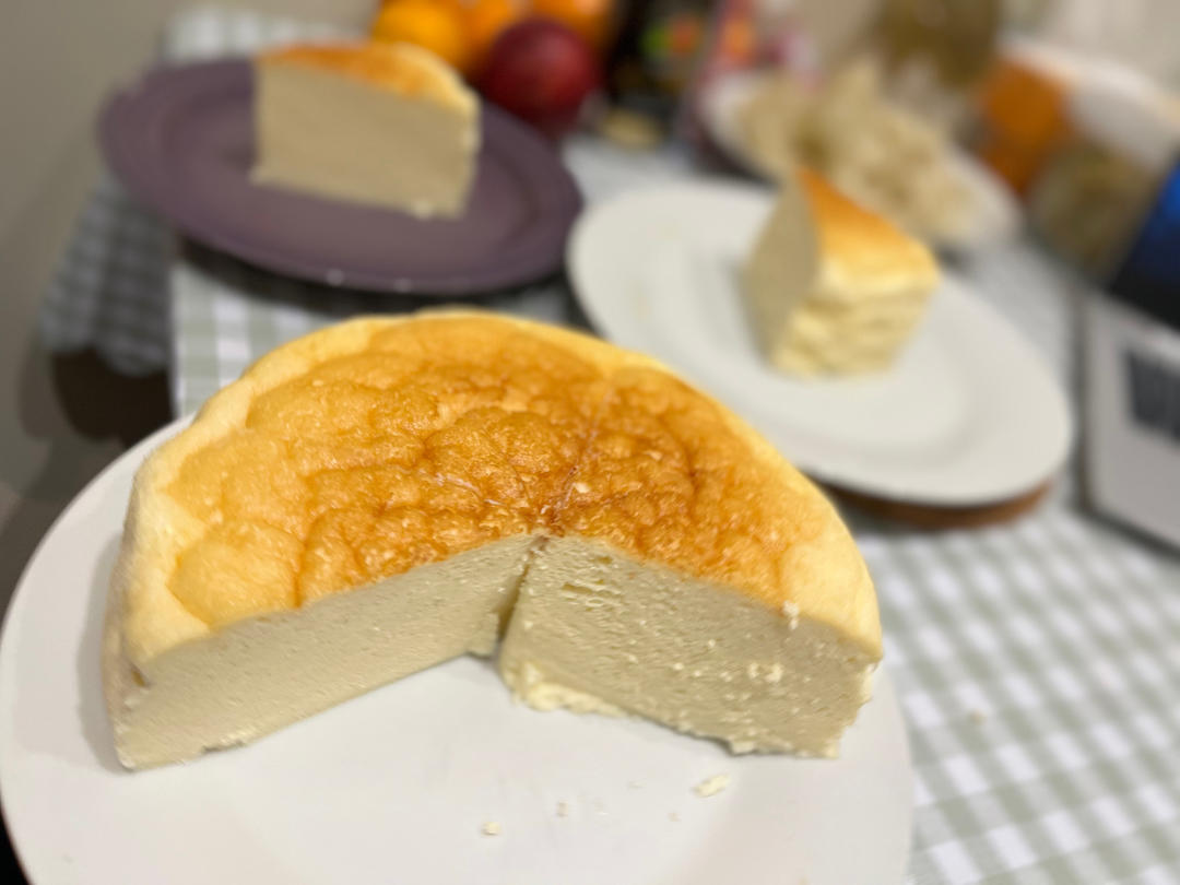 网红好利来半熟芝士蛋糕(低卡）轻乳酪蛋糕hanjuku cheese