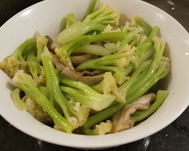 清爽鲜美的松花菜珍珠菇的做法步骤图 Happycloud 下厨房 清爽鲜美的松花菜珍珠菇的做法步骤图 Happycloud 下厨房