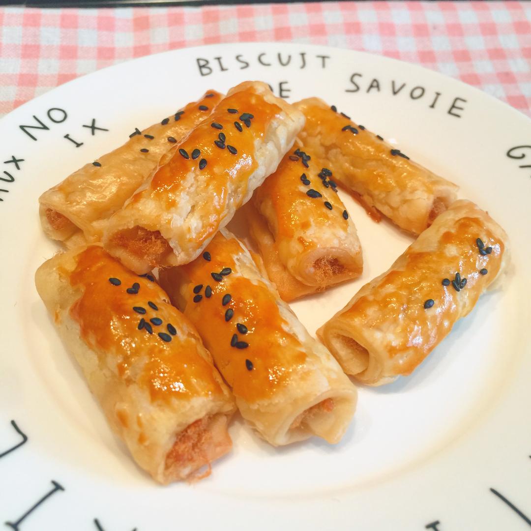 懒人肉松一口酥