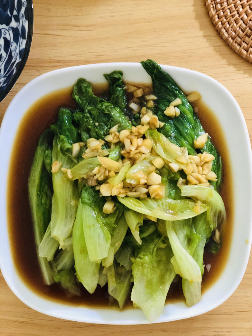 家常菜 蚝油生菜