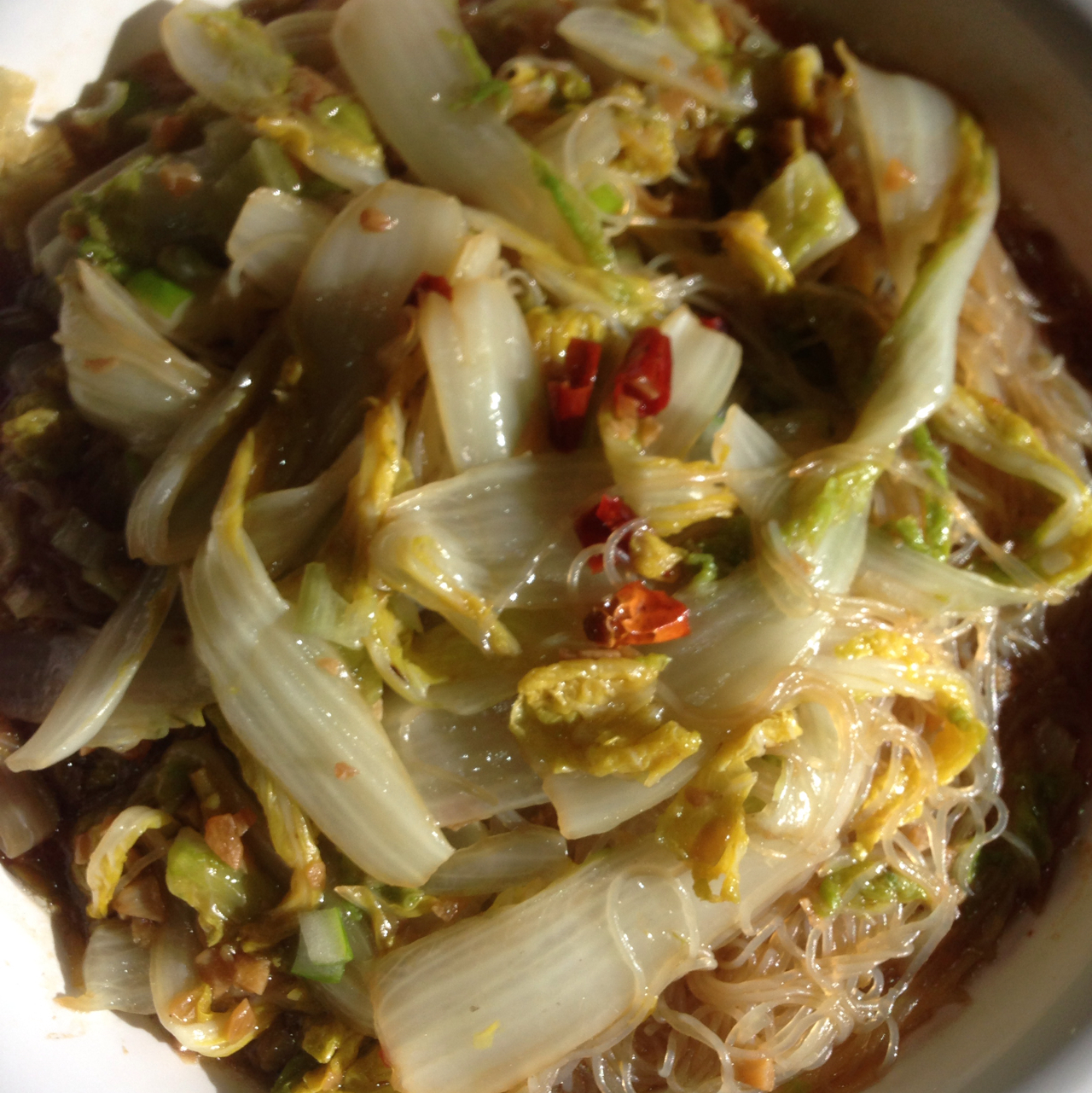 蒜蓉粉丝蒸娃娃菜