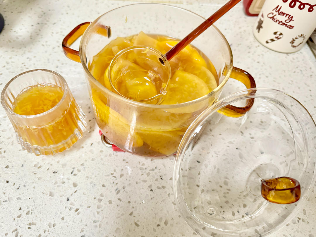 入冬的仪式感煮一壶苹果热橙茶