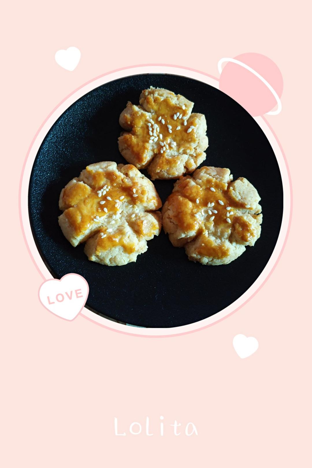 轻轻一按就碎掉的原味桃酥（不输猪油版）