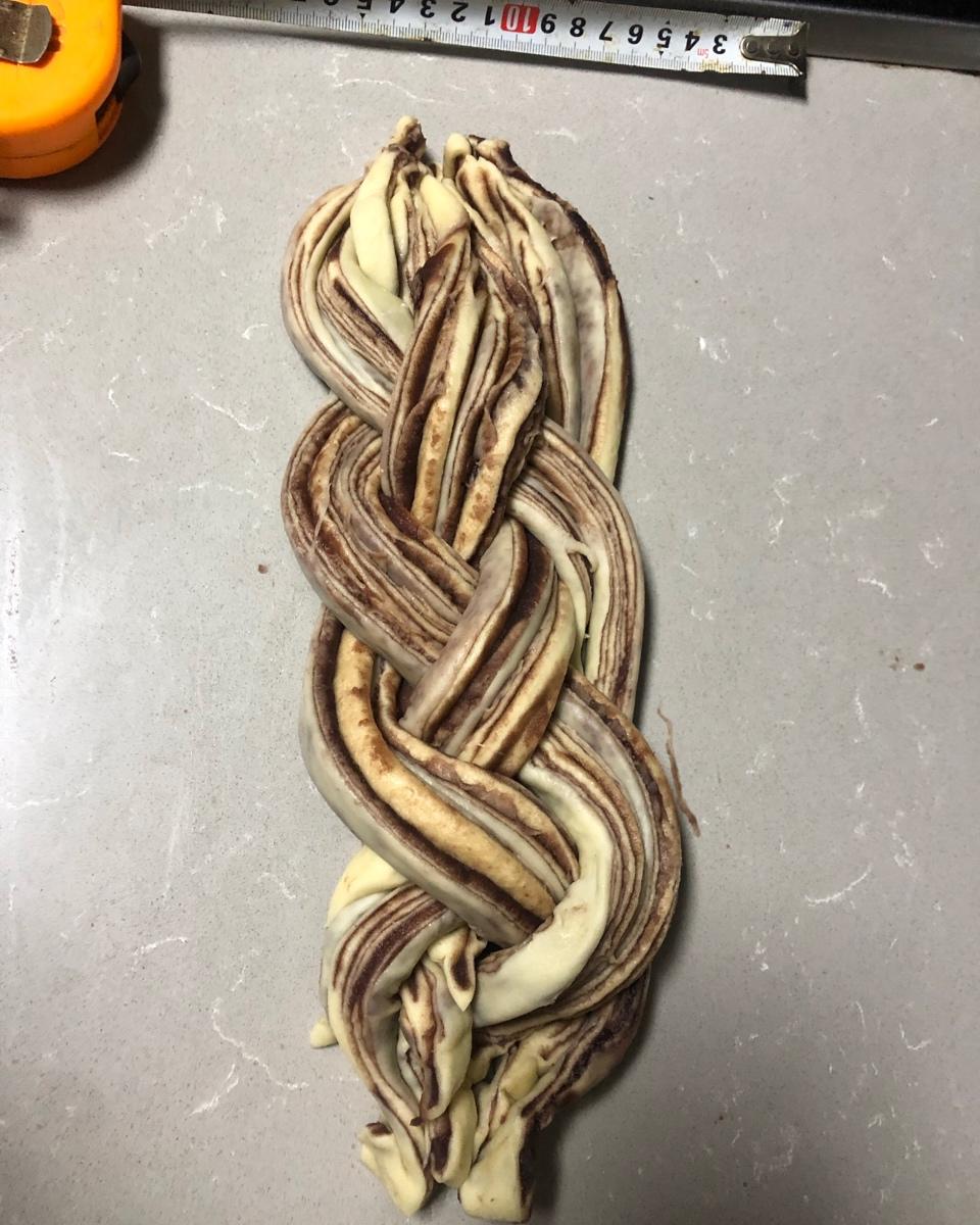 豆沙大理石吐司