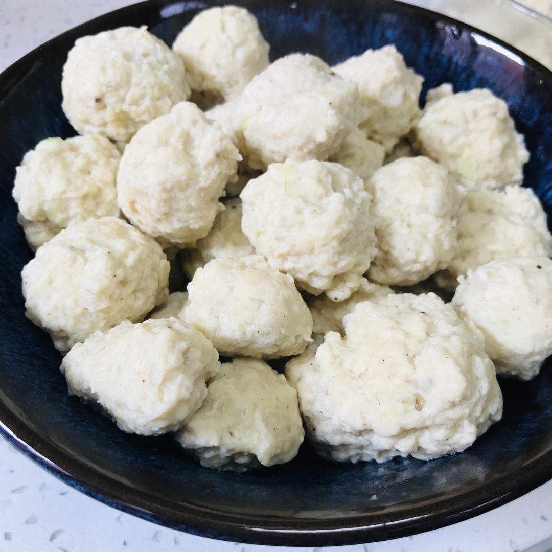 告别无聊的减脂餐-鸡肉丸子