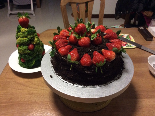 草莓奥利奥蛋糕