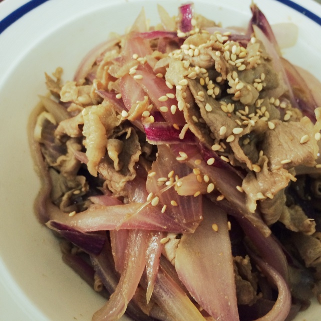 洋葱孜然羊肉片