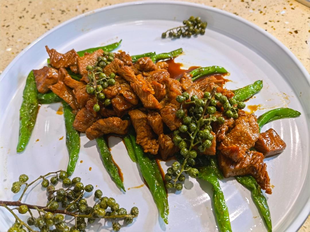 超级下饭の杭椒炒牛肉