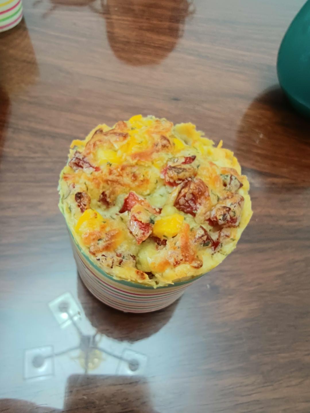 咸口的【玉米流心司康】
