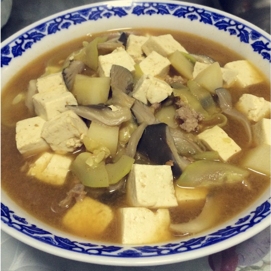冬日的一碗大酱汤