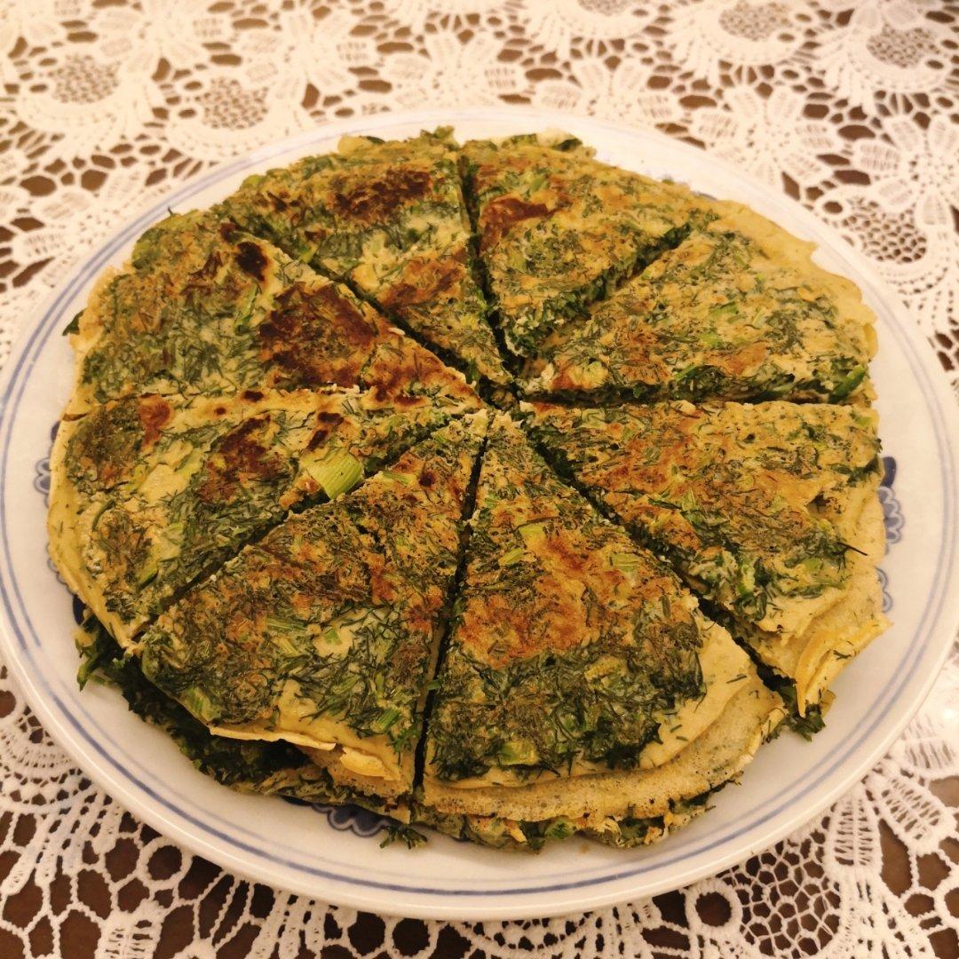 小茴香鸡蛋饼