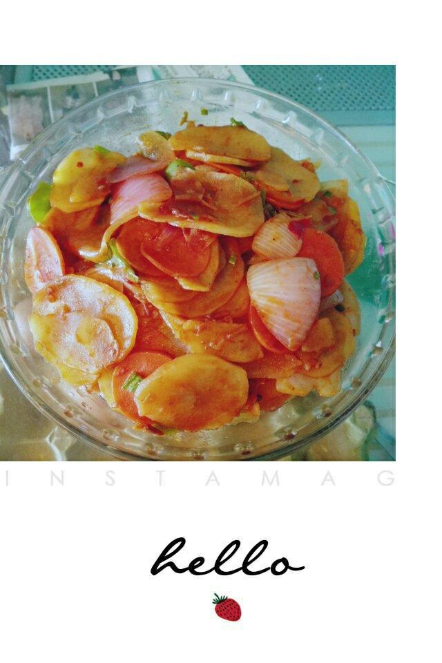 孜然洋葱土豆片