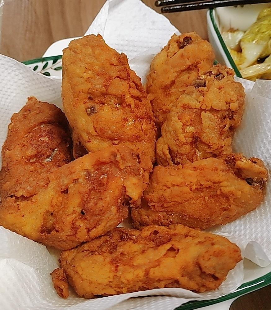 蒜香炸鸡翅
