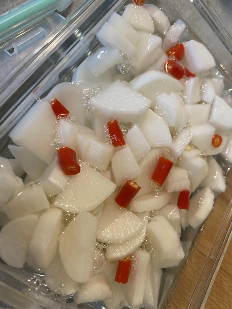 简单酸爽泡菜萝卜