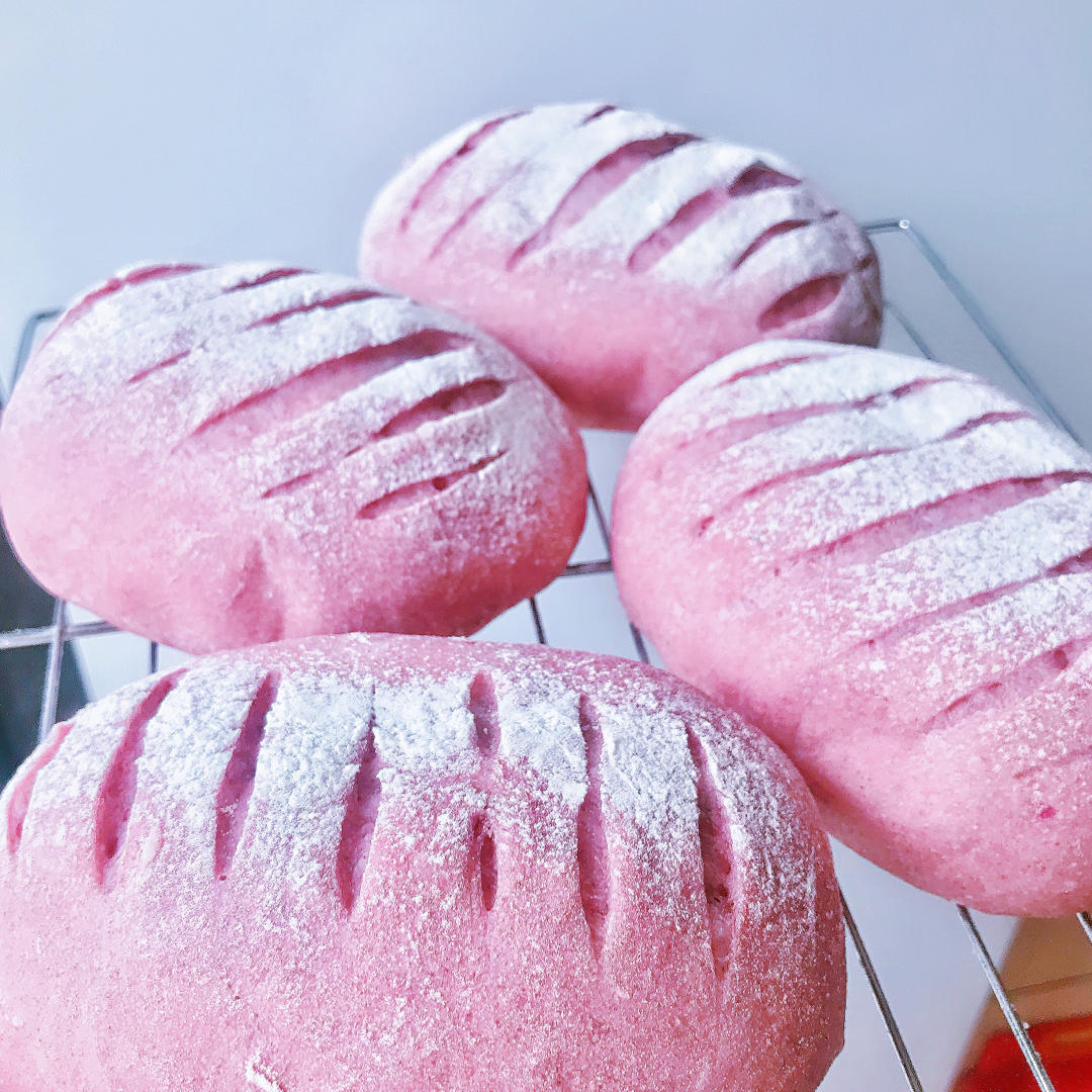 薯你最花心—紫薯无油软面包