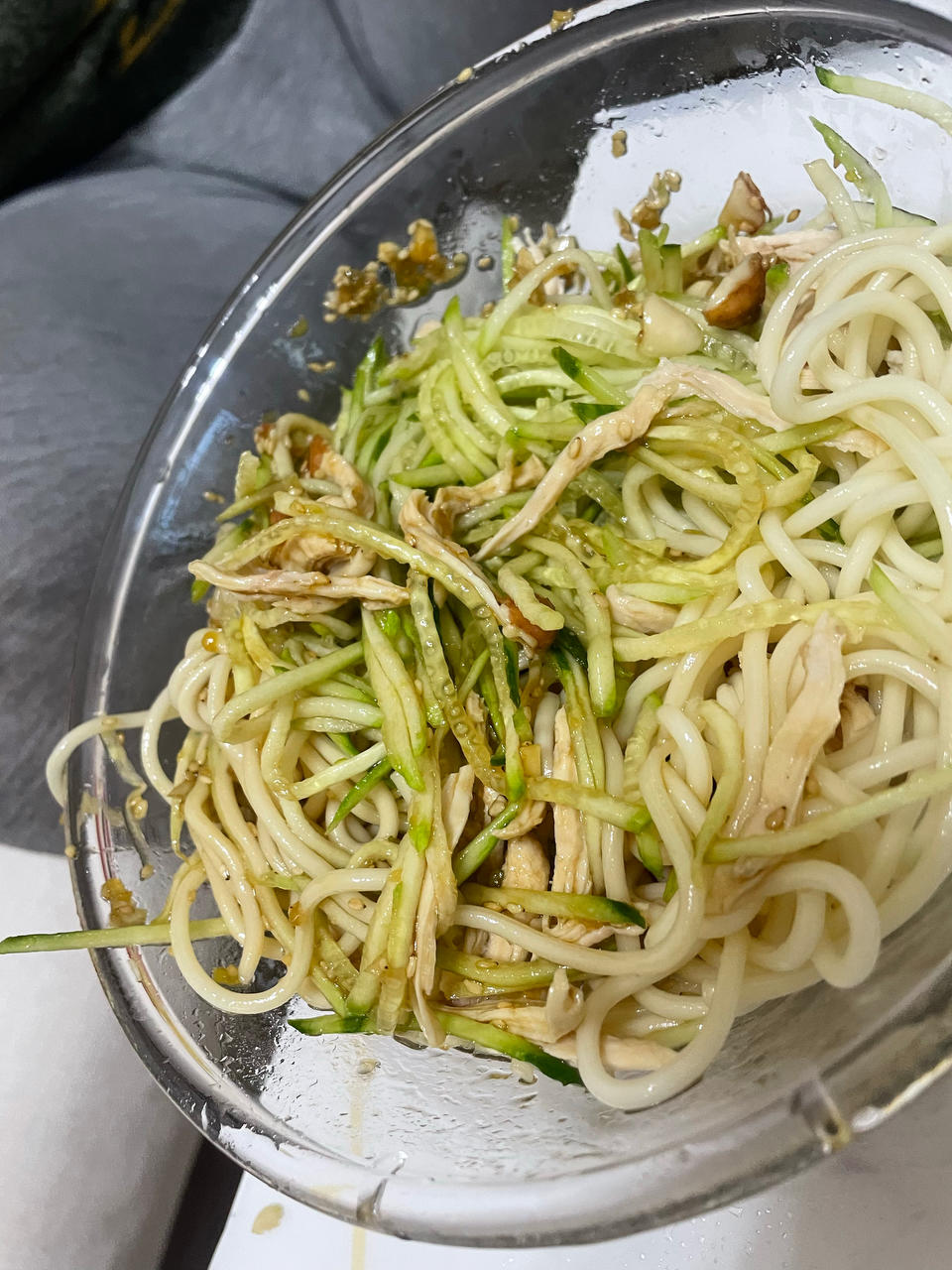🥒鸡丝凉面