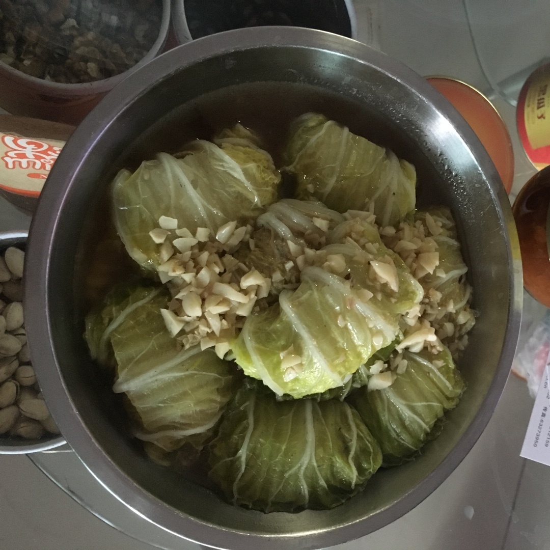 肉酿白菜卷