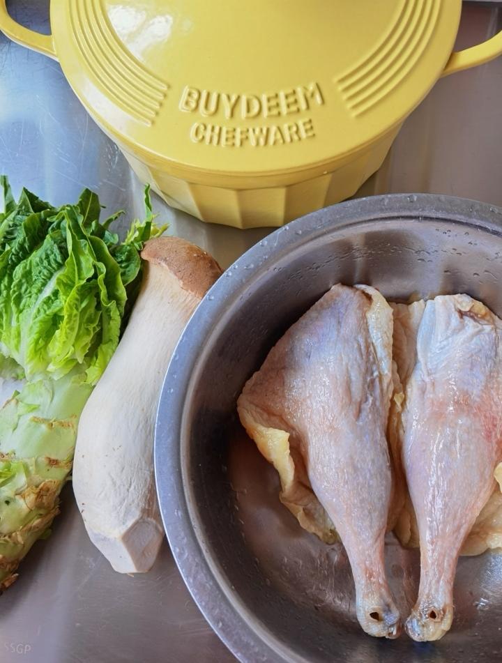 简易大盘鸡【5-6月北鼎珐琅锅食谱】