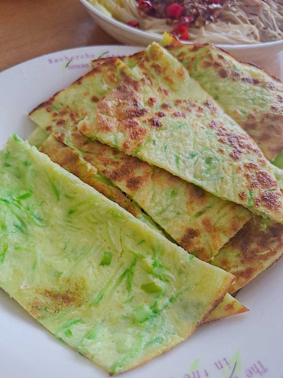 西葫芦鸡蛋饼