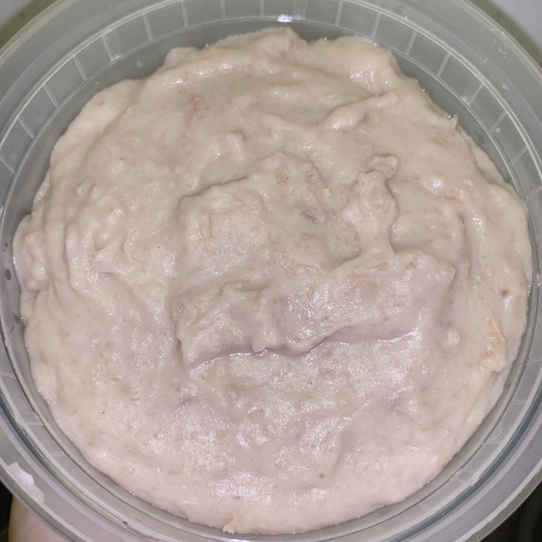 无敌简单的无糖无油芋泥的做法