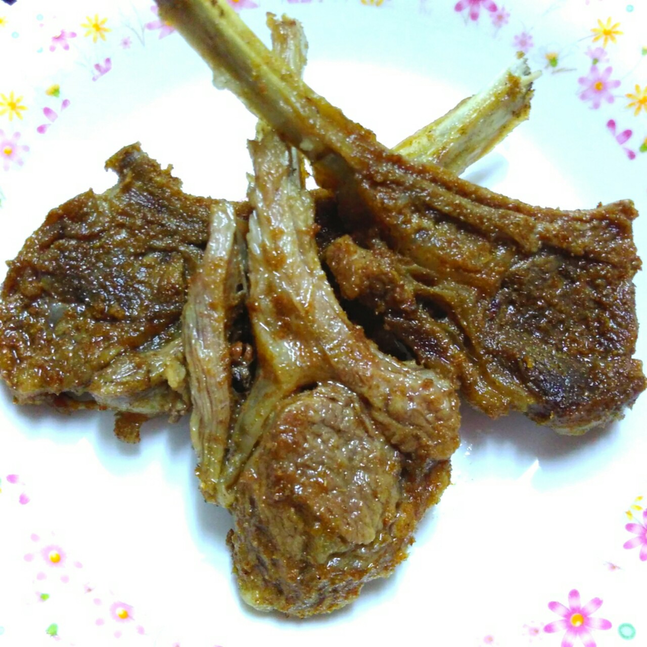 孜然烤羊排