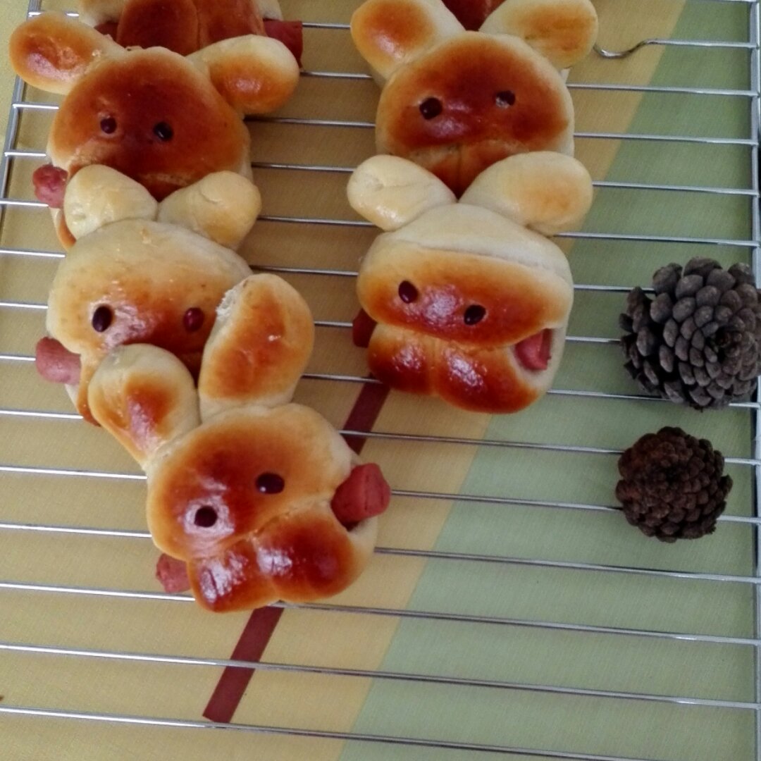 小兔子香肠包