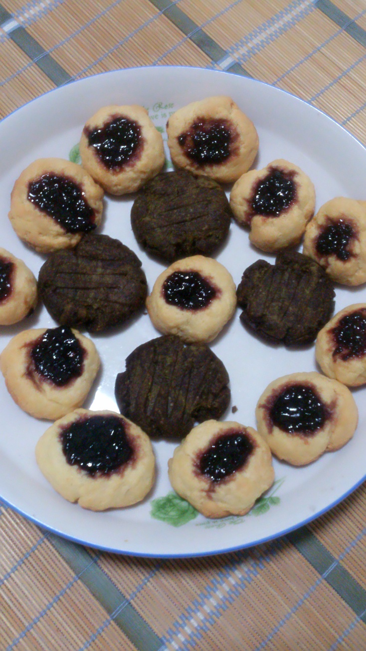 火龙果酱酥饼