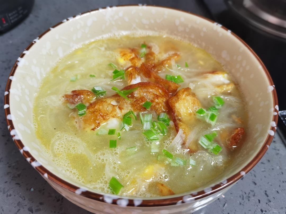 萝卜丝荷包蛋汤