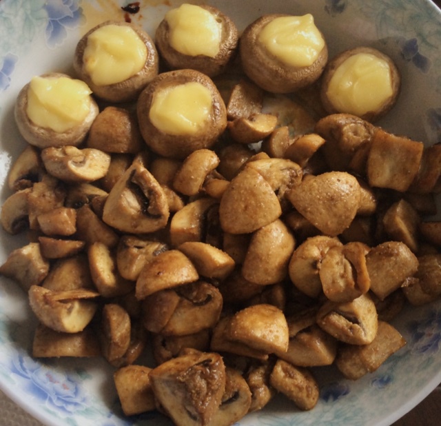 烤蘑菇