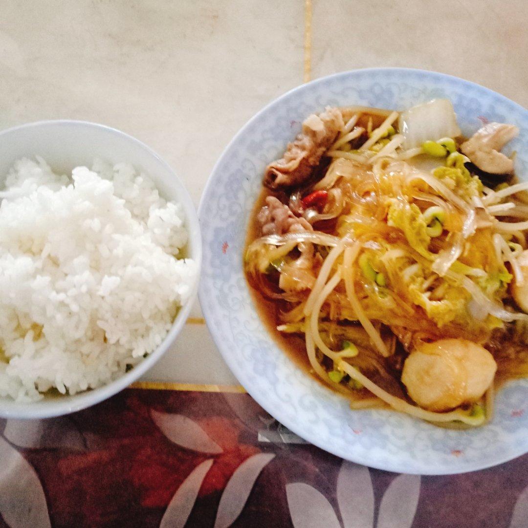 白菜炖粉条