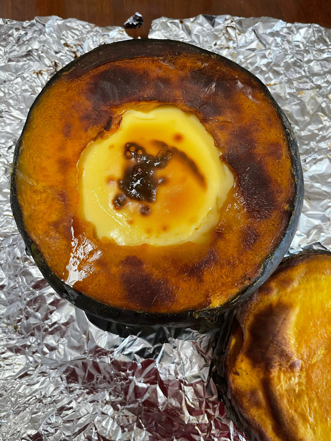 南瓜布丁烧🎃烤南瓜布丁🍮