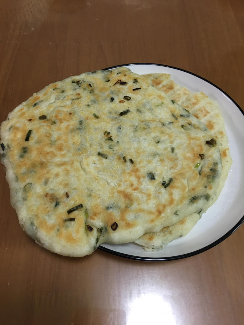 免手揉的发面葱油饼 超级软无敌好吃