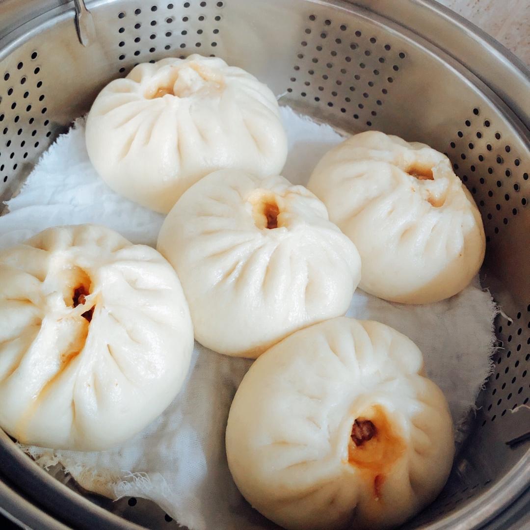 好吃多汁的肉包子肉馒头【步骤超详细】