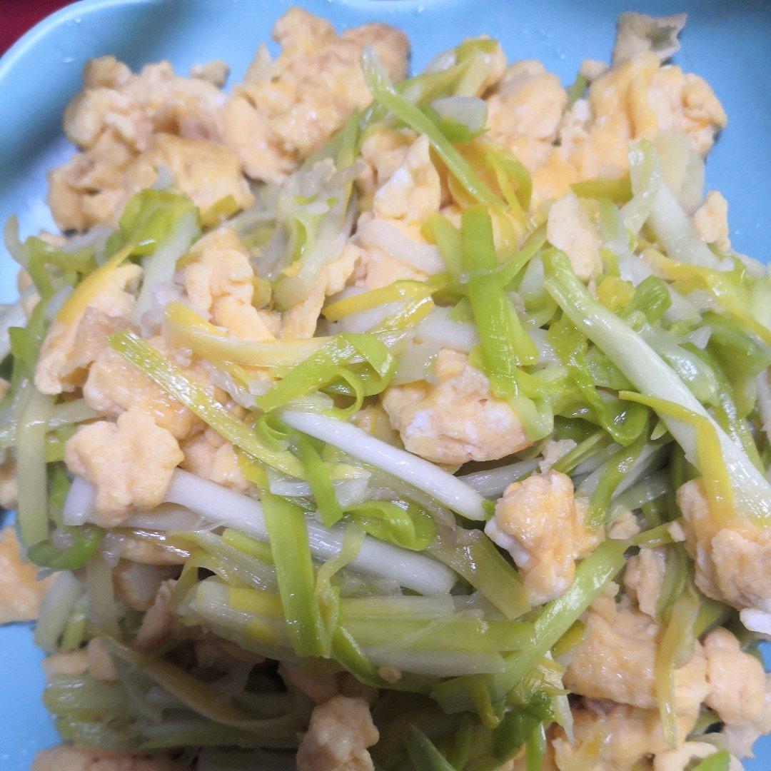 5分钟搞定的蒜黄炒鸡蛋