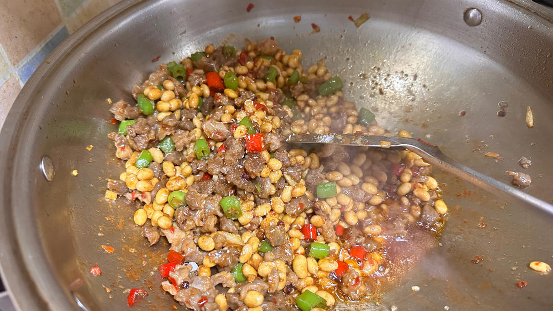 黄豆烧牛肉（川式）的做法 步骤18