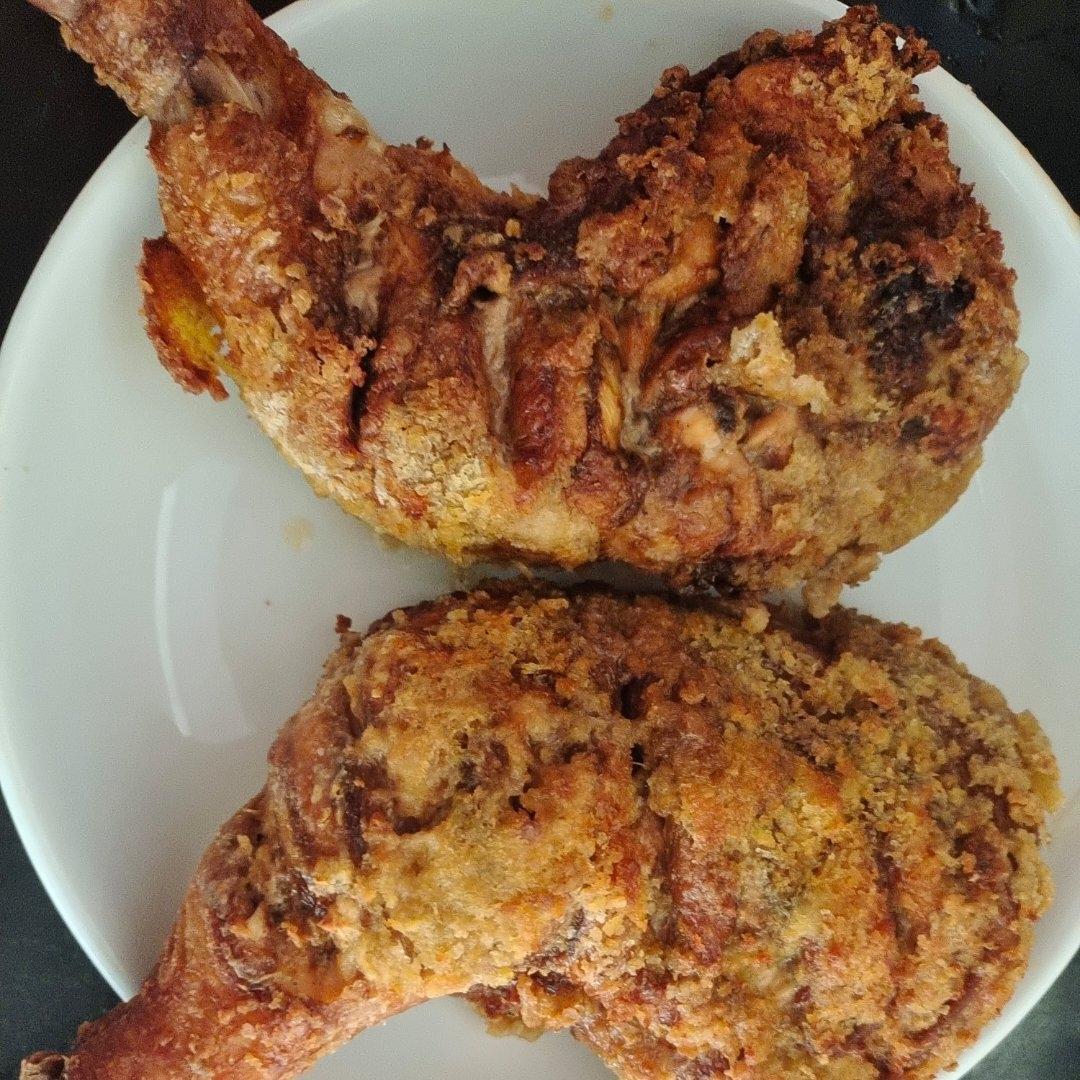 空气炸锅无油炸鸡腿