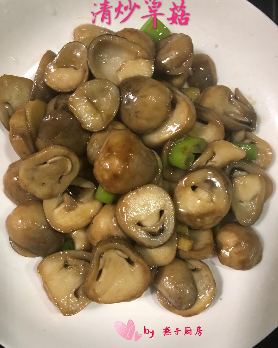 菇类中的至愛--草菇炒肉片