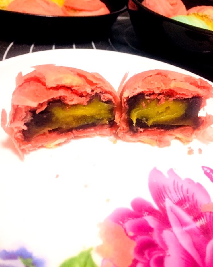 【五彩蛋黄酥】中秋必备 蛋黄酥中的爱马仕