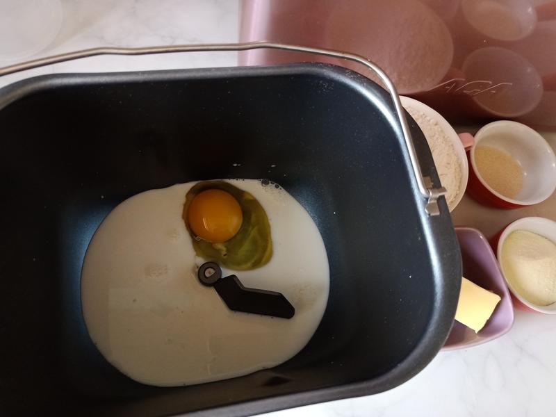 纯奶手撕吐司的做法 步骤1