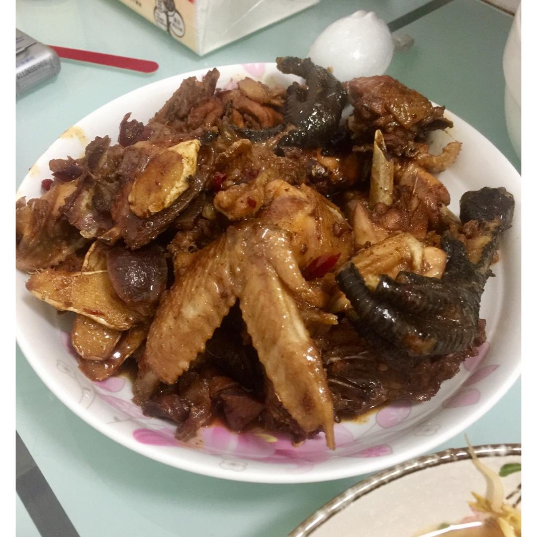 台式三杯鸡