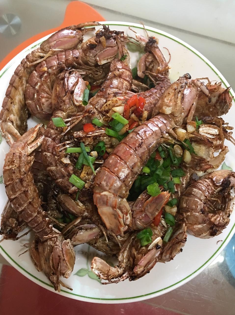 椒盐皮皮虾