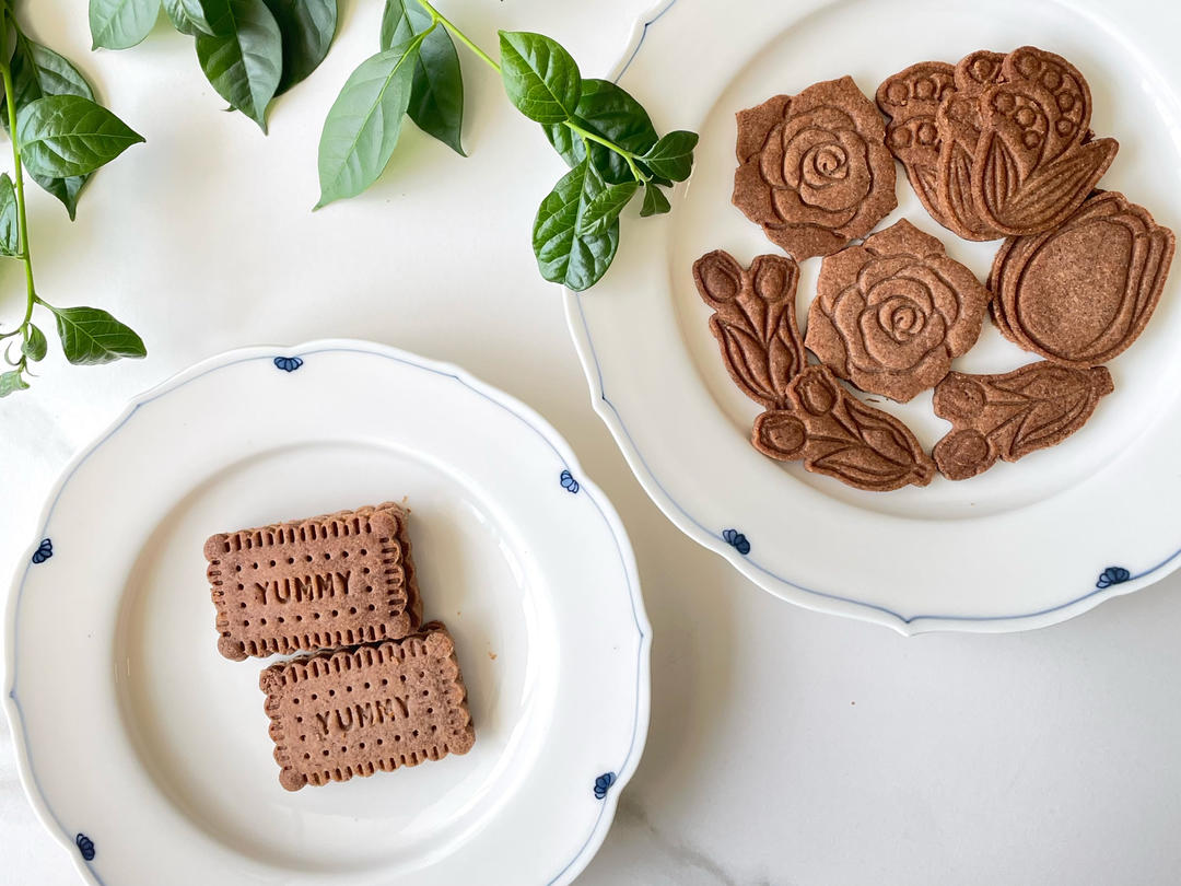 👏来自日本人气菓子工坊的→全麦饼干