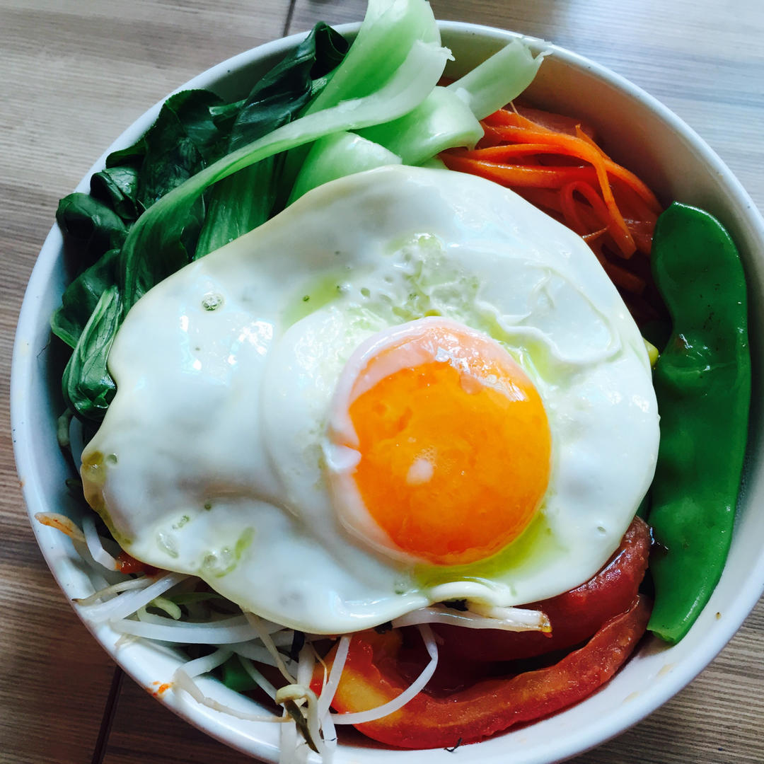 不用石锅的韩式拌饭