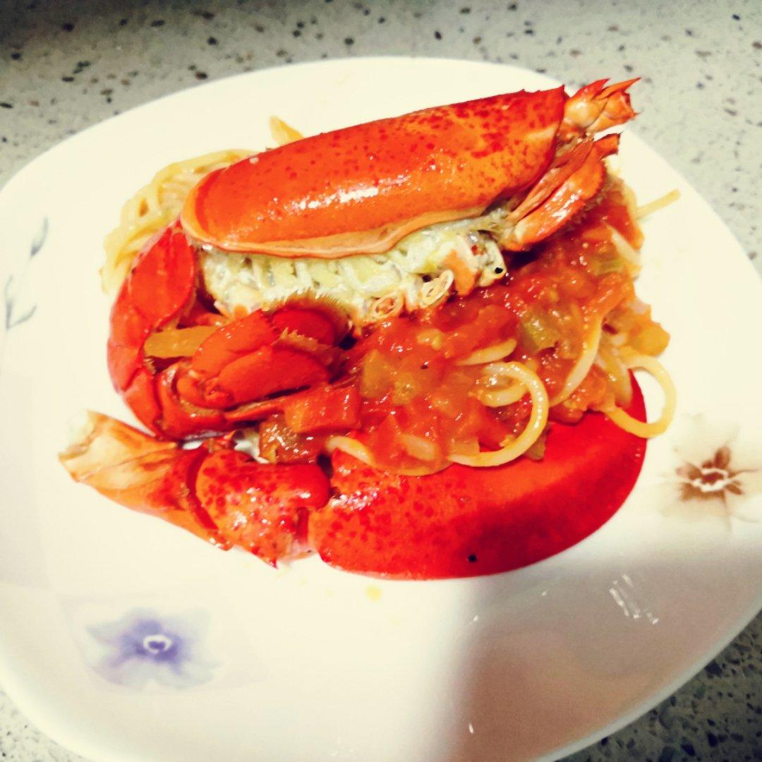 龙虾天使意面【曼达小馆】